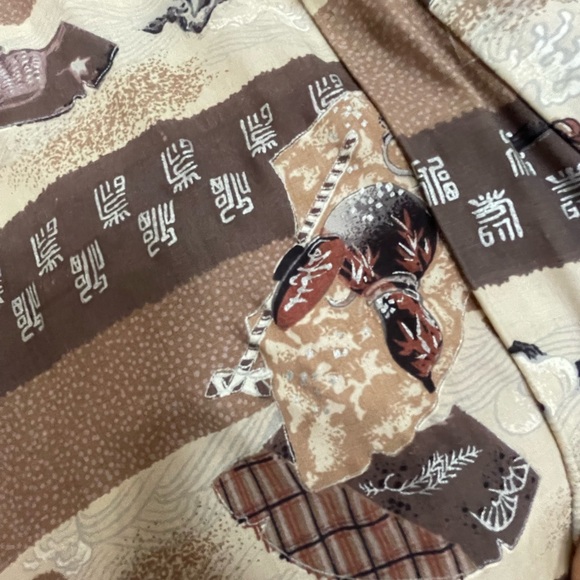 Vintage Japanese yukata kimono robe size large Men’s - Picture 11 of 16